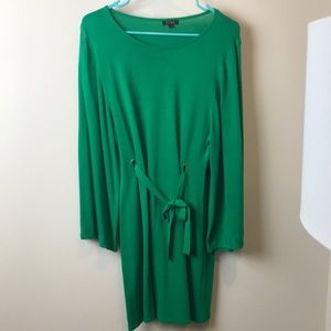 Green dress or long top